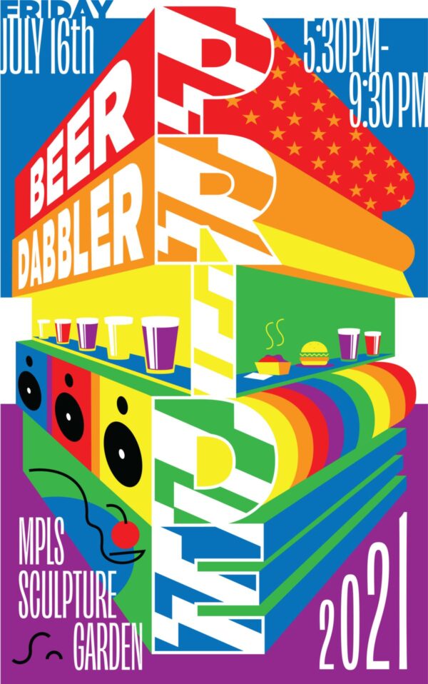 Pride Beer Dabbler Twin Cities Pride