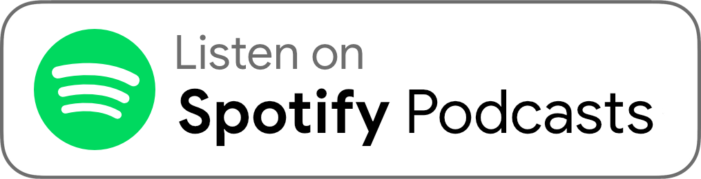 White box that says "Listen on Spotify Podcasts"