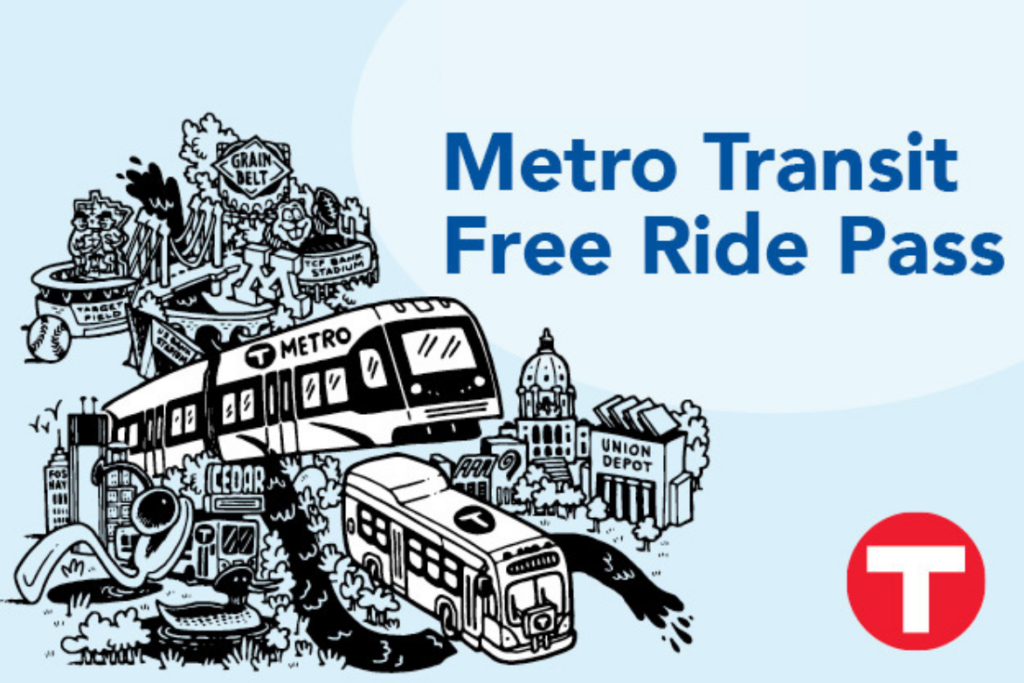 Metro Transit free ride pass