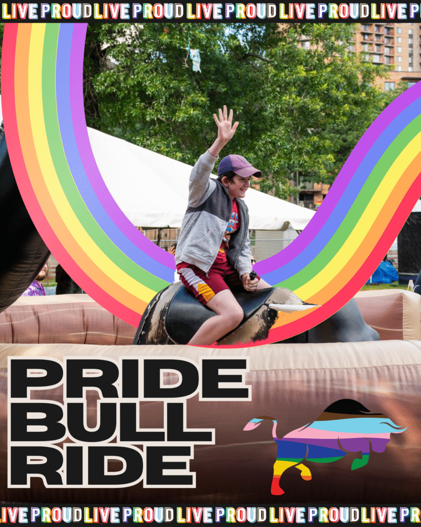 pride bull ride