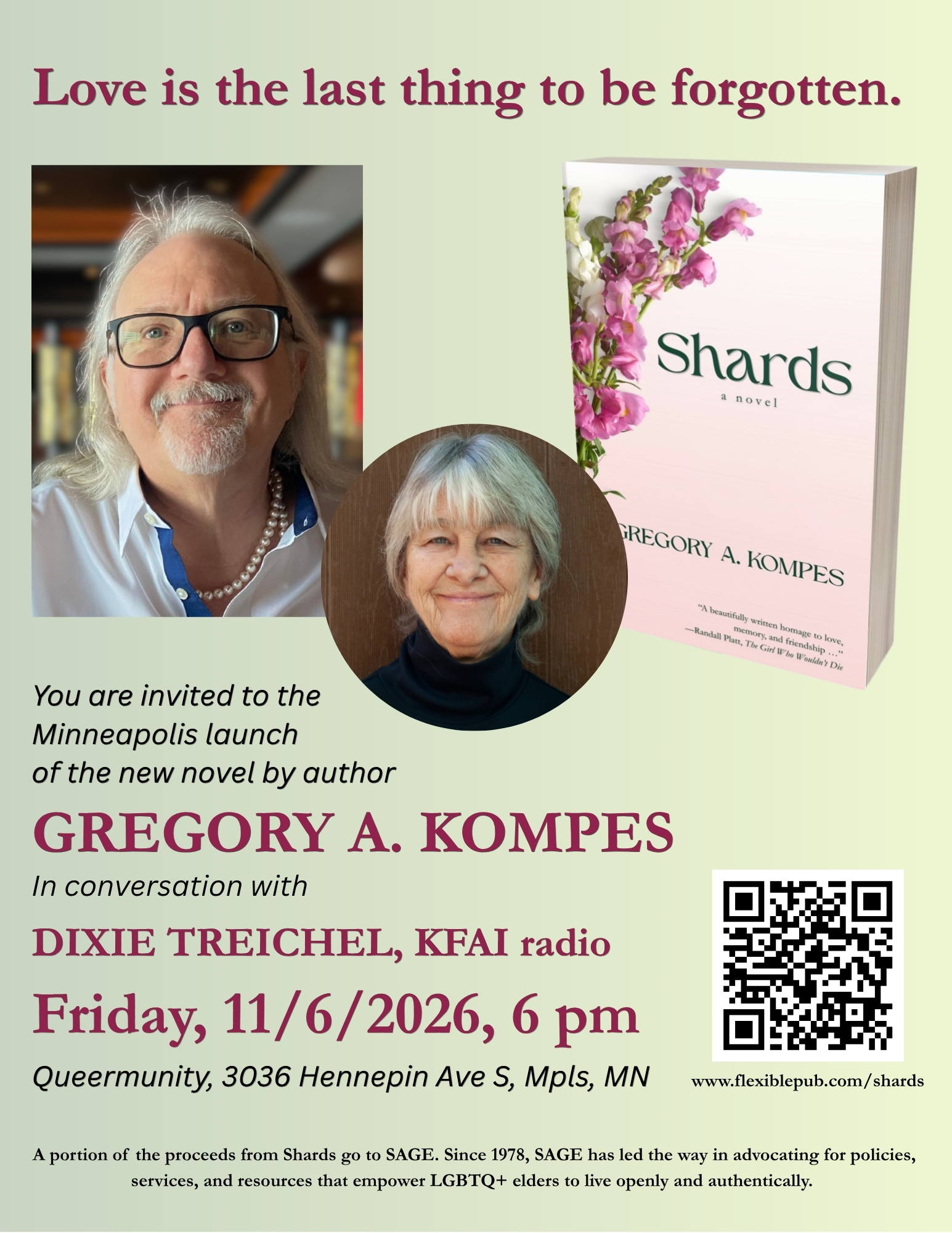 Meet Gregory Kompes, author of the new book, SHARDS